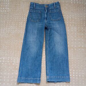 The Colette High Rise Crop Wide-Leg Jeans 24P